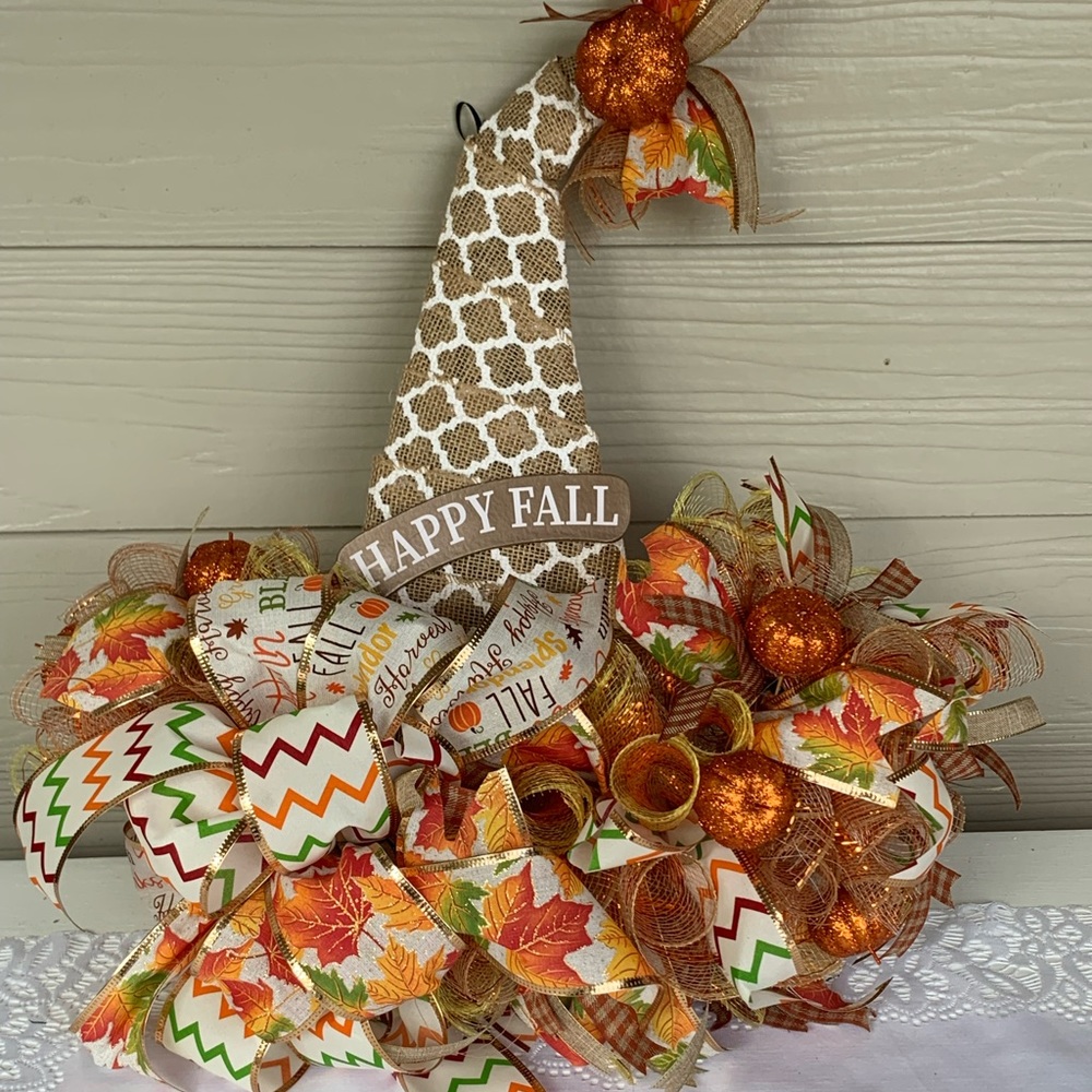 Fall Thanksgiving wreath